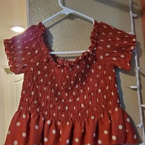 cropped ruffled shirt